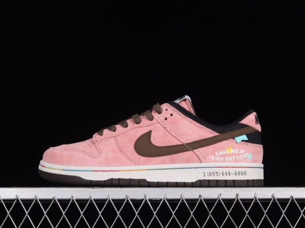 No-brainer*Dunk Low Ae86 Custom Pink - Image 8