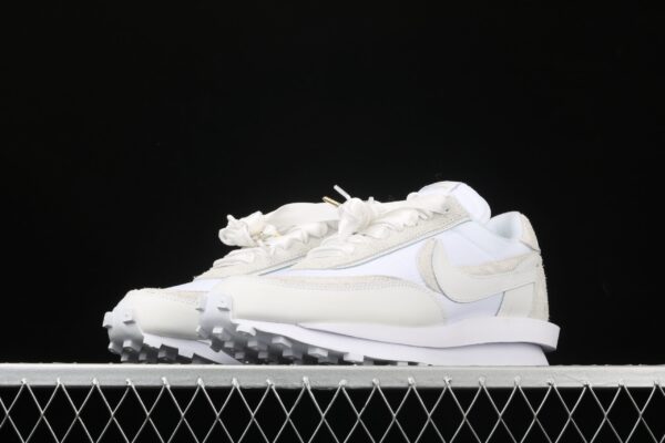 Sacai X Nk Lvd Waffle Daybreak, White Nylon - Image 7