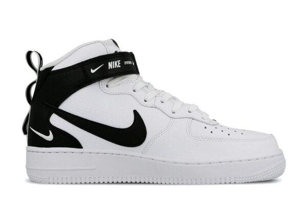 Air Force 1 Mid "utility White/black" - Image 3