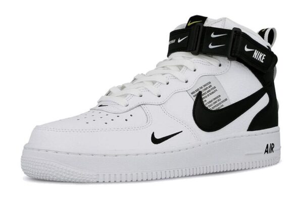 Air Force 1 Mid "utility White/black" - Image 4