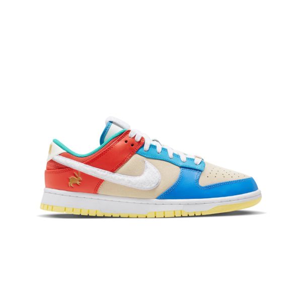 Nike Dunk Low Retro Prm Year Of The Rabbit Blue Orange Cream