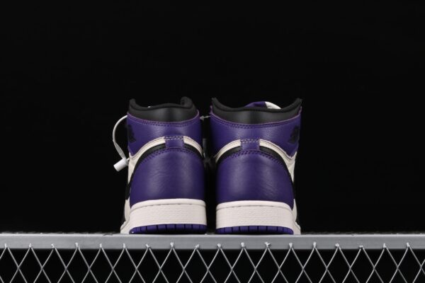 Jordan 1 Retro High Court Purple Black Toe - Image 6