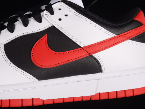 Nike Dunk Low Reverse Panda Red Swoosh - Image 8