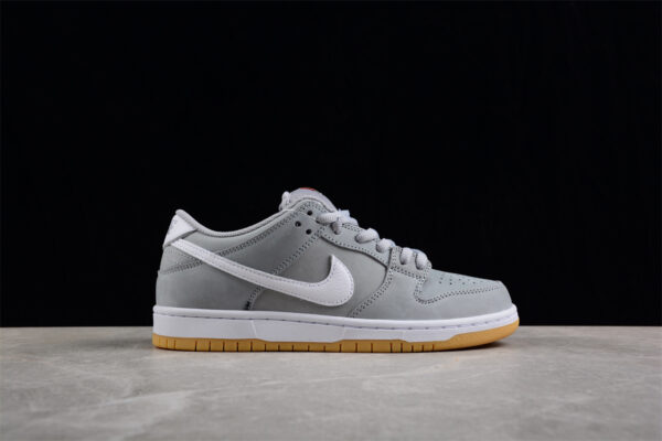 Nike Sb Dunk Low Pro Iso Orange Label Wolf Grey Gum - Image 5