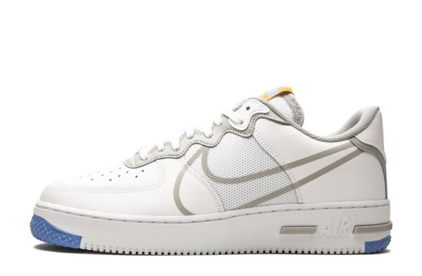 Nike Air Force 1 React “smoke Grey Gold”
