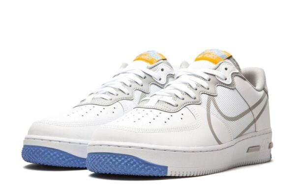 Nike Air Force 1 React “smoke Grey Gold” - Image 3