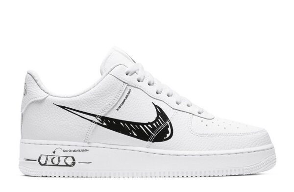 Nike Air Force 1 Low “sketch Pack Black” - Image 3
