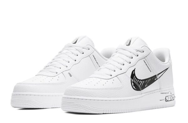 Nike Air Force 1 Low “sketch Pack Black” - Image 4