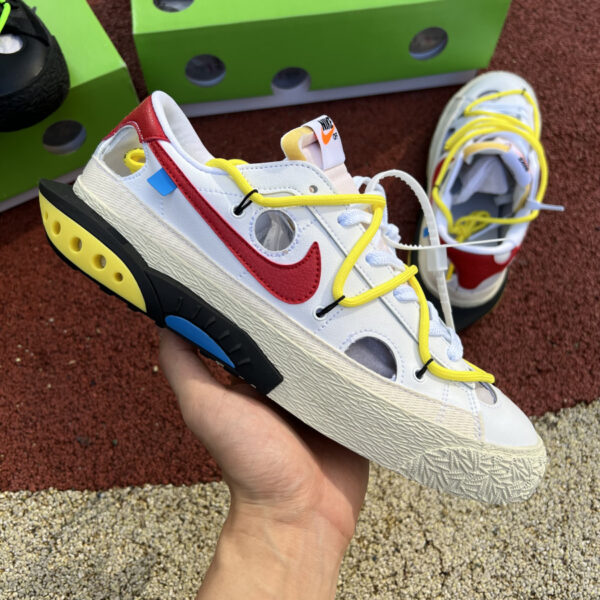 Off-white X Nike Blazer Low White - Image 5