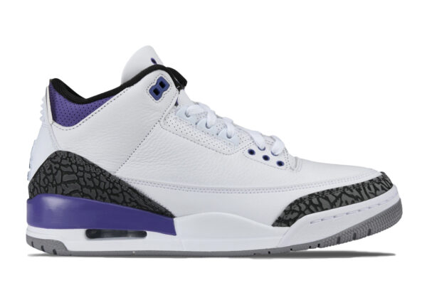 Jordan 3 Retro, Dark Iris - Image 2