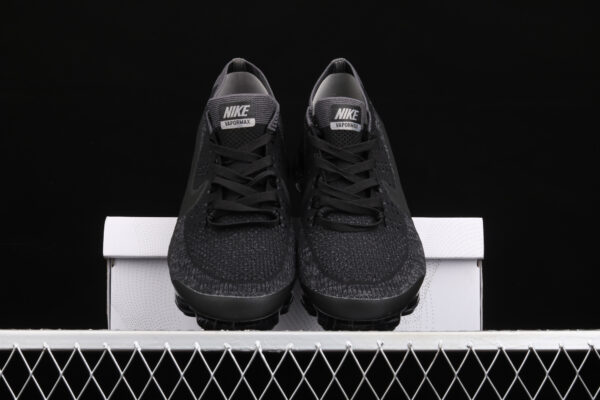 Nike Air Vapormax Flyknit Black Dark Grey - Image 5