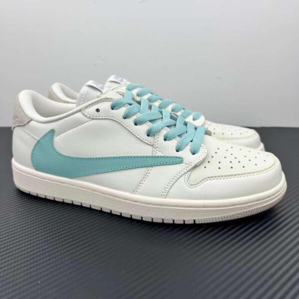 Travis Scott X Air Jordan 1 Low Cream Tiffany - Image 2