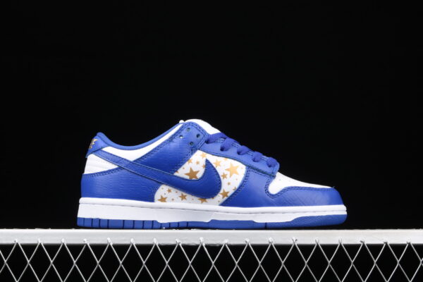 Nike Sb Dunk Low, Supreme Stars Hyper Royal - Image 8