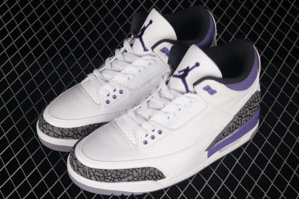 Jordan 3 Retro, Dark Iris - Image 6