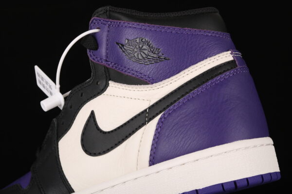 Jordan 1 Retro High Court Purple Black Toe - Image 10