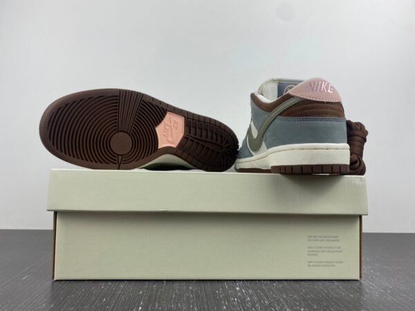 Nike Sb Dunk Low X Yuto Horigome Gray White - Image 7