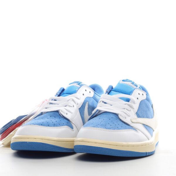 Jordan 1 Low Travis Scott White And Blue - Image 6