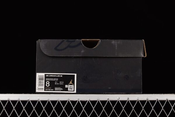 Jordan 1 Low Beaded Swoosh Grey Sail - Image 9