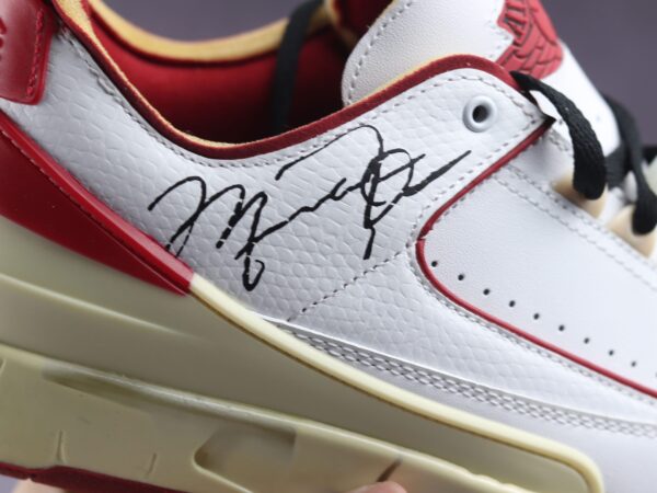 Jordan 2 Retro Low Sp Off-white White Red - Image 9