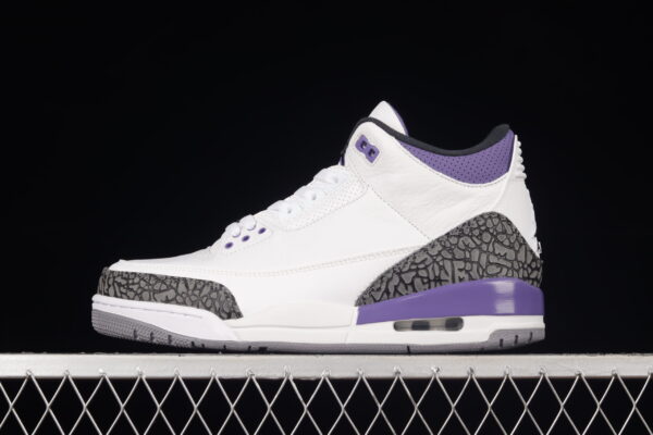 Jordan 3 Retro, Dark Iris - Image 4