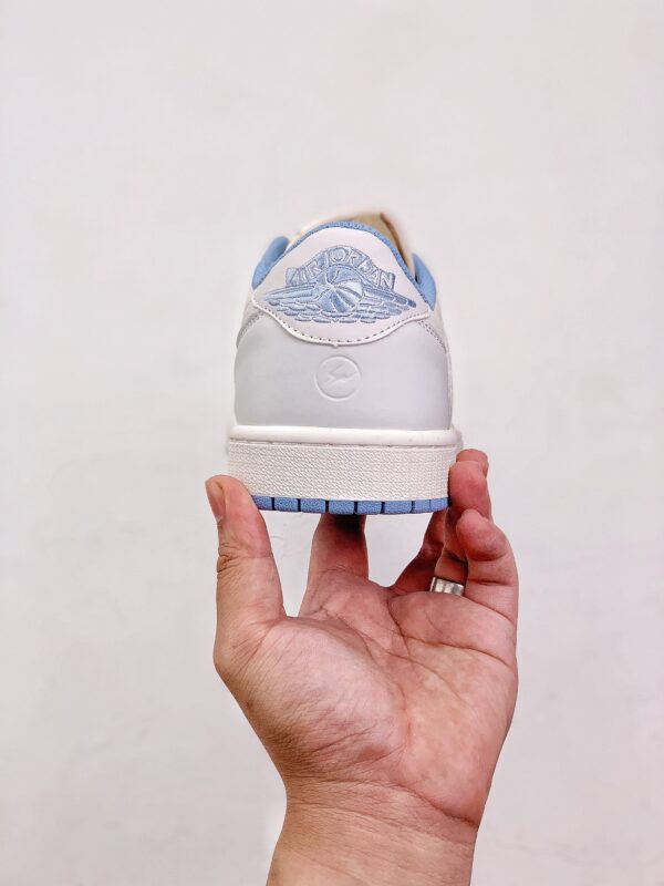 Travis Scott X Air Jordan 1 Low All White - Image 5