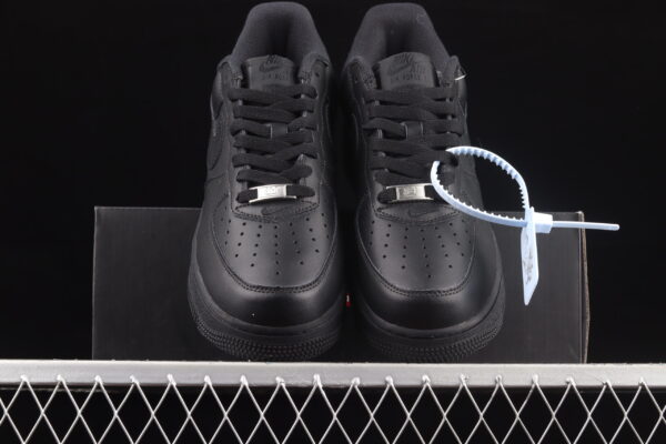 Nike Air Force 1 Low Supreme Black - Image 7