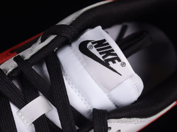Nike Dunk Low Reverse Panda Red Swoosh - Image 6