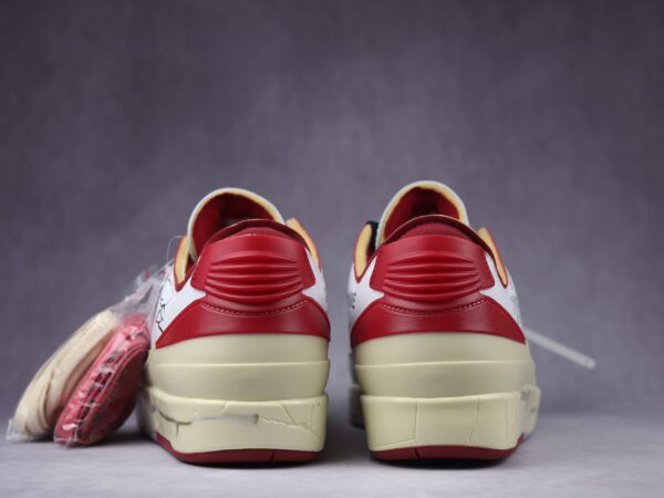 Jordan 2 Retro Low Sp Off-white White Red - Image 3