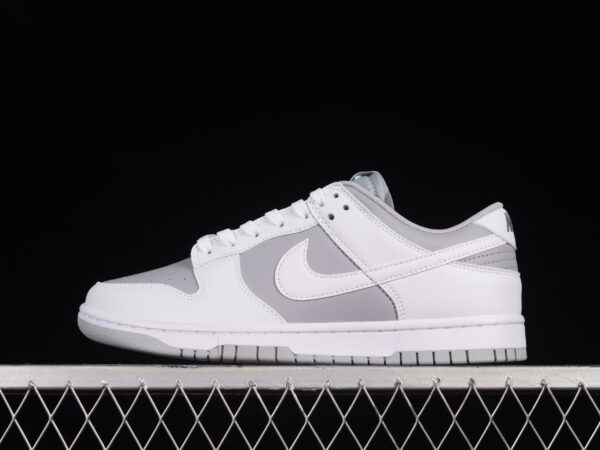 Nike Dunk Low White Grey - Image 7