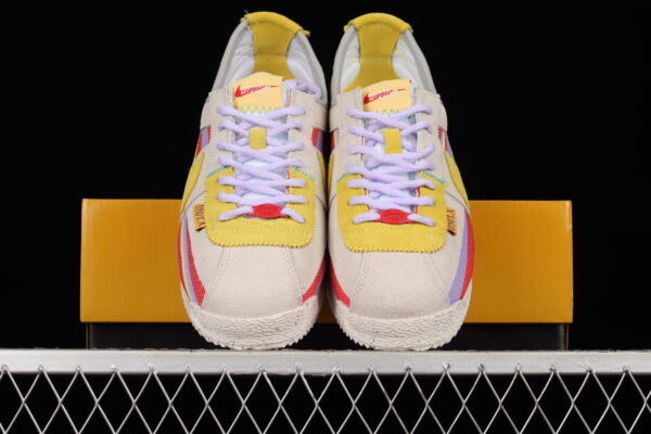 Union X Nike Cortez Yellow Purple Red - Image 4