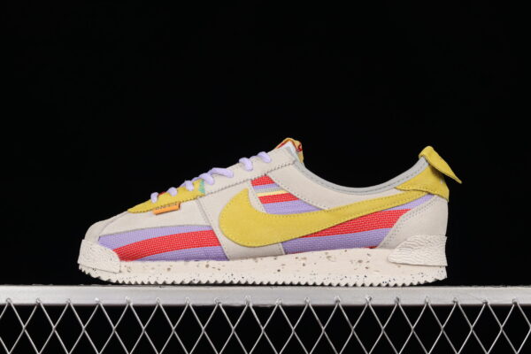 Union X Nike Cortez Yellow Purple Red - Image 6
