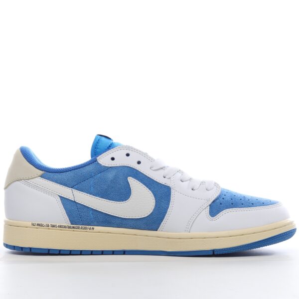 Jordan 1 Low Travis Scott White And Blue - Image 2