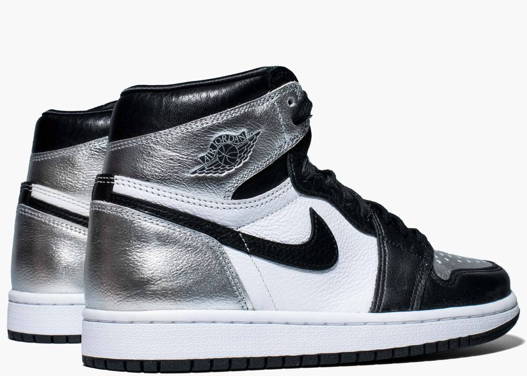 Jordan 1 Retro High Silver Toe - Image 2