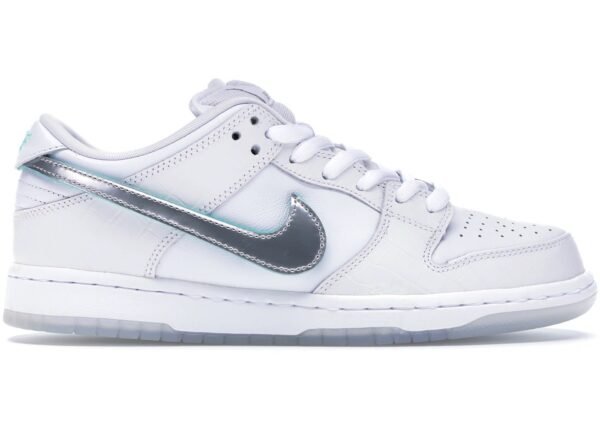 Nike Sb Dunk Low Diamond Supply Co White Diamond - Image 2
