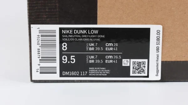 Off-white X Dunk Low ‘lot 42 Of 50’ Reps - Image 7