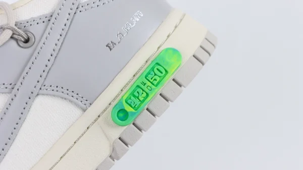 Off-white X Dunk Low ‘lot 42 Of 50’ Reps - Image 4