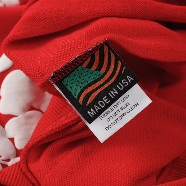 Denim Tears The Cotton Wreath Sweatshirt Red - Image 5