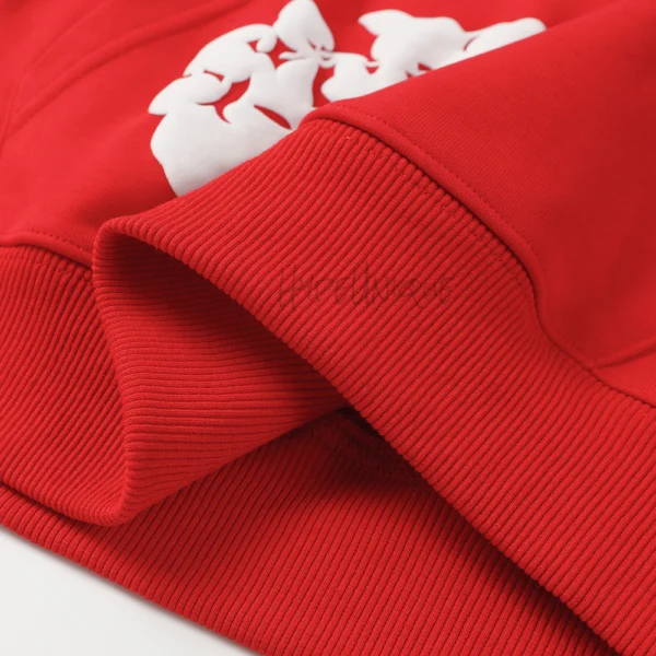 Denim Tears The Cotton Wreath Sweatshirt Red - Image 6