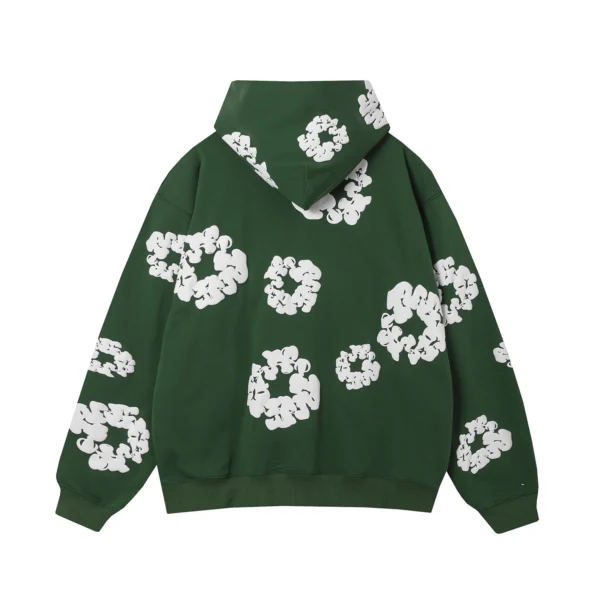 Denim Tears The Cotton Wreath Hoodie Green - Image 2