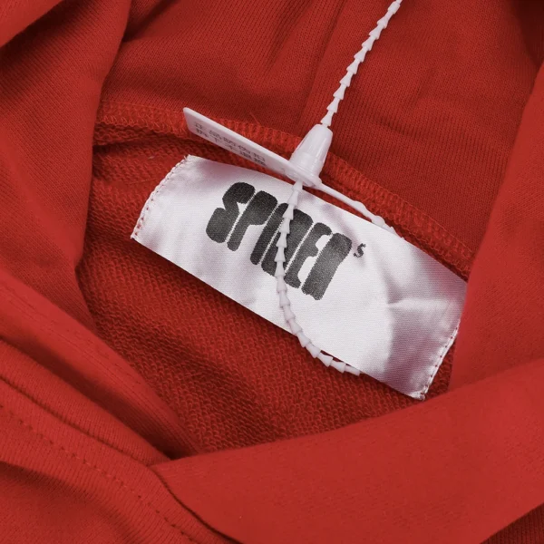 Sp5der Websuit Hoodie Red Reps - Image 8