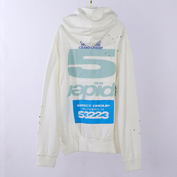 Sp5der Websuit Hoodie “x Logo” White Replica