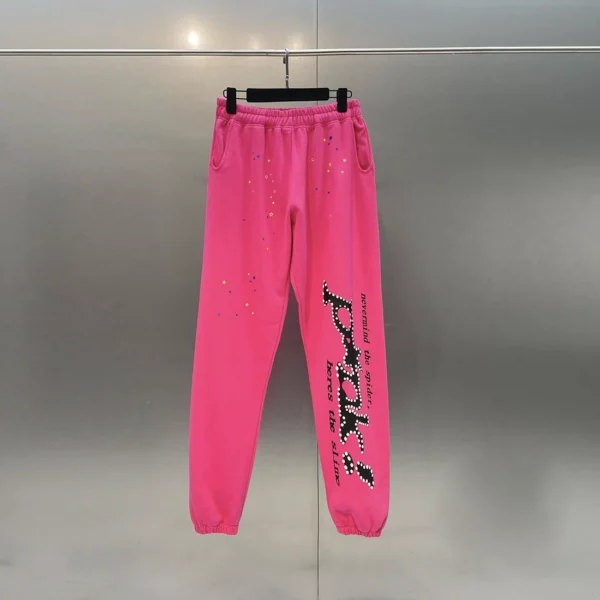 Sp5der Pant Pink And Black Reps - Image 4