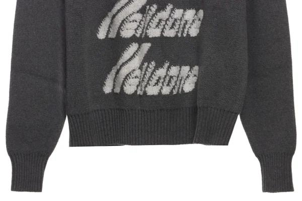 Jacquard Knit Crew Neck Sweater - Image 6
