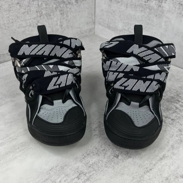 Lanvin Curb Chunky Leather Sneakers “black” - Image 9
