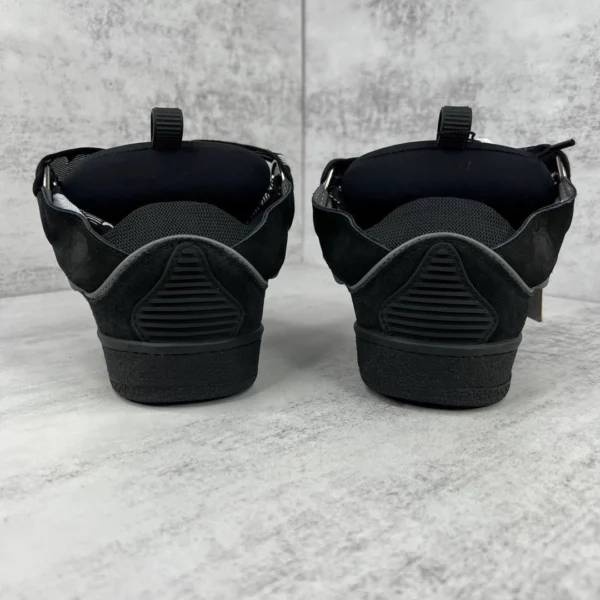 Lanvin Curb Chunky Leather Sneakers “black” - Image 8