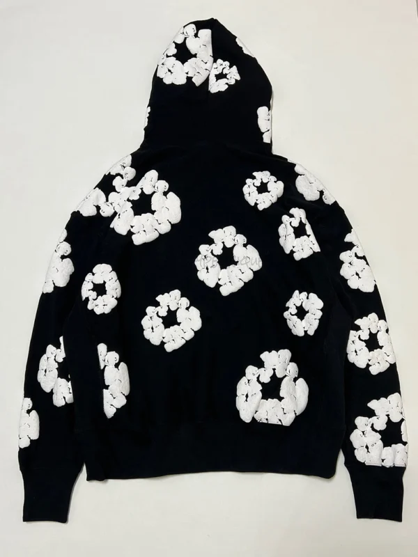 Readymade X Denim Tears Wreath Hoodie ‘black’ - Image 3