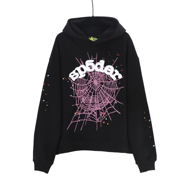 Sp5der Wait Web Hoodie - Image 4