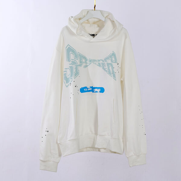 Sp5der Websuit Hoodie “x Logo” White Replica - Image 2