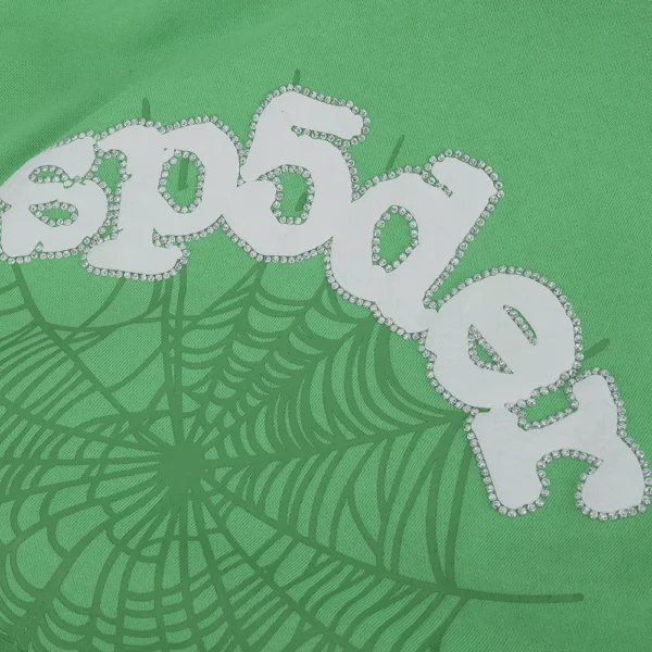 Sp5der Websuit Hoodie Green Reps - Image 8