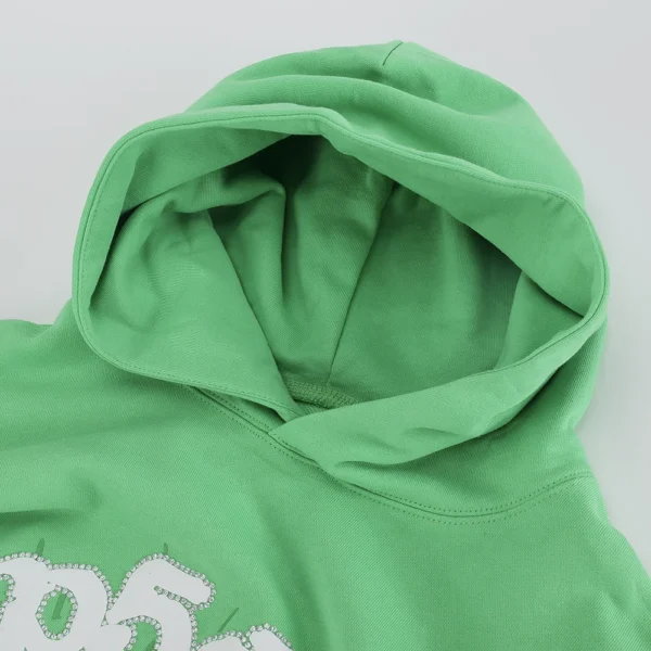 Sp5der Websuit Hoodie Green Reps - Image 3